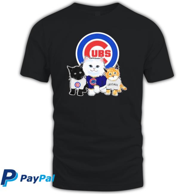 We Love Wrigley Chicago Cubs Baseball Fans And Cat Lovers Sweater