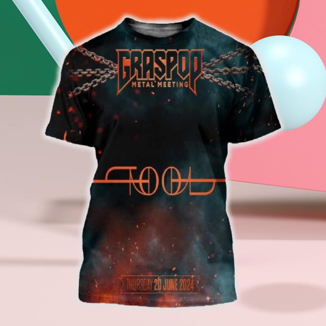 Trending Graspop Metal Meeting Judas Priest Five Finger Death Punch Friday 21 June 2024 Gmm24 3D Long Sleeve Tee