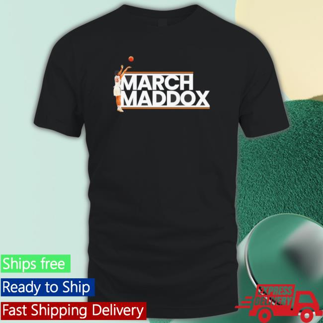 Darius March Maddox Virginia Tech Hokies Nil T-Shirt