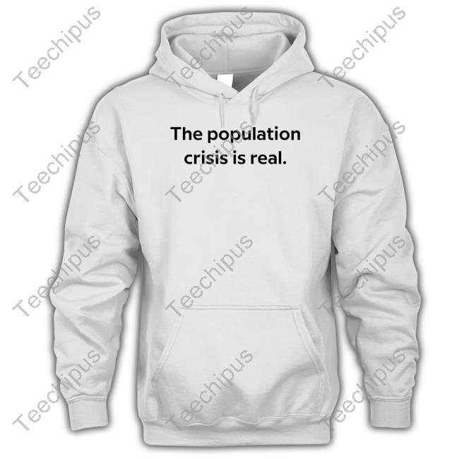 Dogedesigner The Population Crisis Is Real Long Sleeve T Shirt