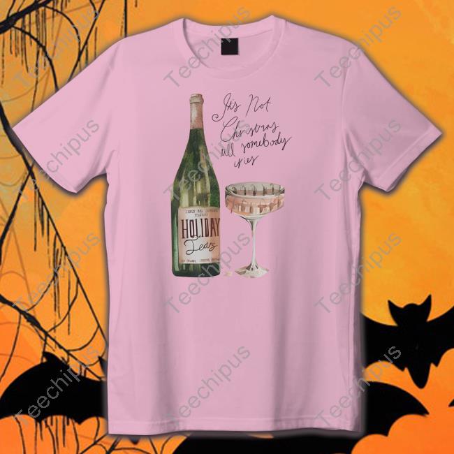 Carly Rae Jepsen Merch Holiday Tears Its Not Christmas Till Somebody Cries Tee