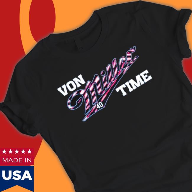 Von Miller Time 40 Buffalo Bills Crewneck Sweatshirt