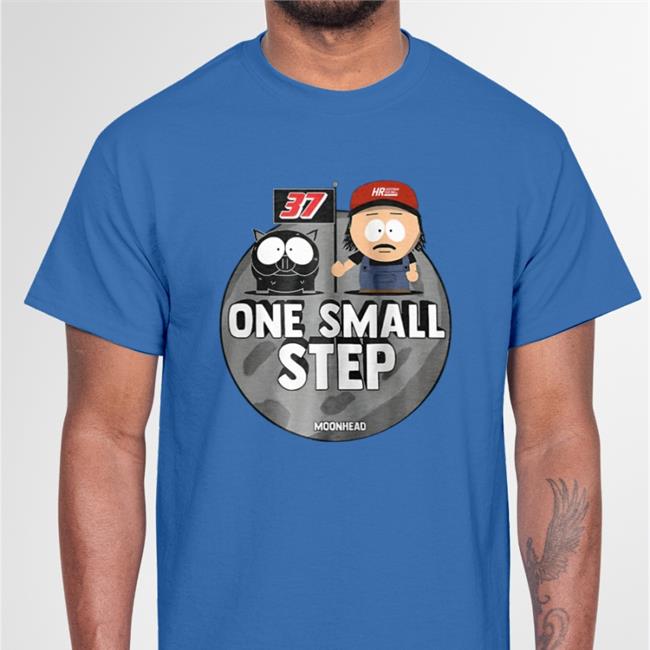 One Small Step Moonhead Tee Shirt