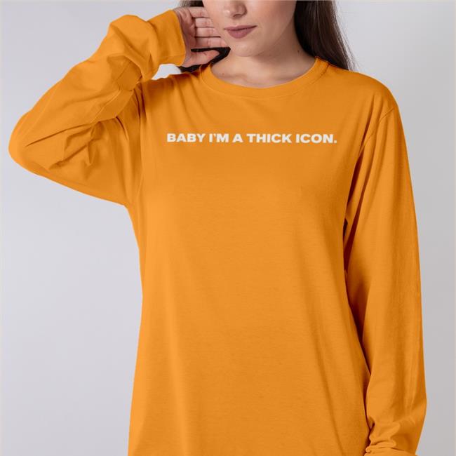 Baby I'm A Thick Icon Hoodie