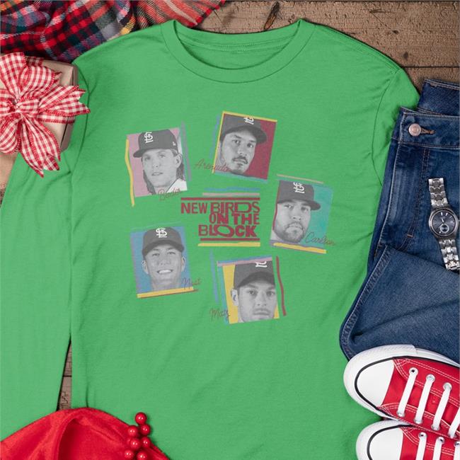 New Birds On The Block Sweatshirt St. Louis Cardinals New Birds On The Block Hoodie Boy Band Night