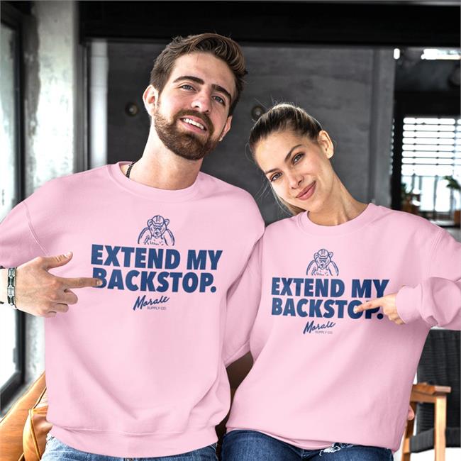 Extend My Backstop Shirt Dom Morale Supply Co. Merch