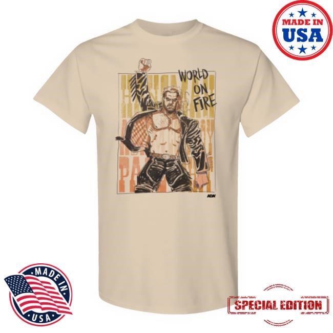 Shopaew Hangman Adam Page - World On Fire Hoodie