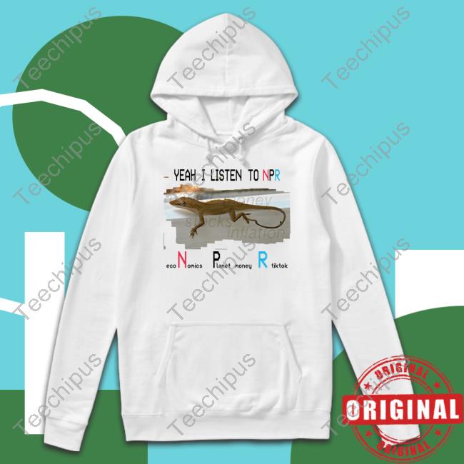 Shopnpr I Listen To Npr Economics Planet Money Official Shirt