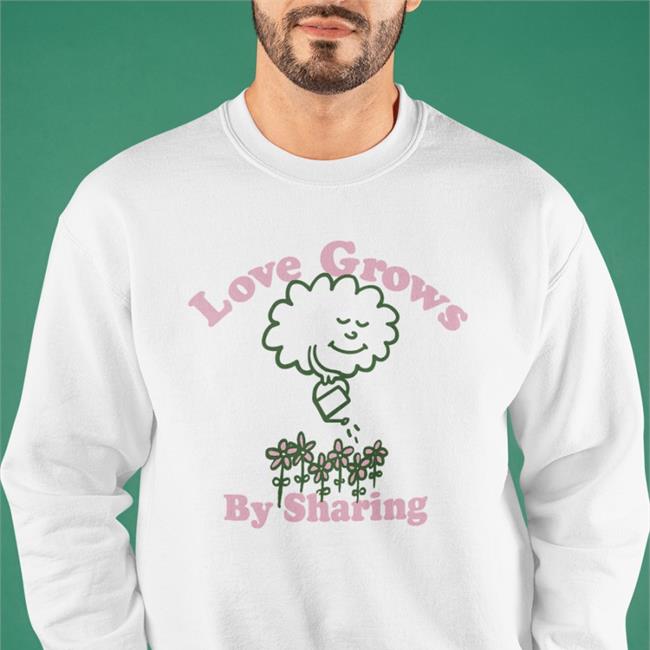 Love Grows By Sharing Hoodie
