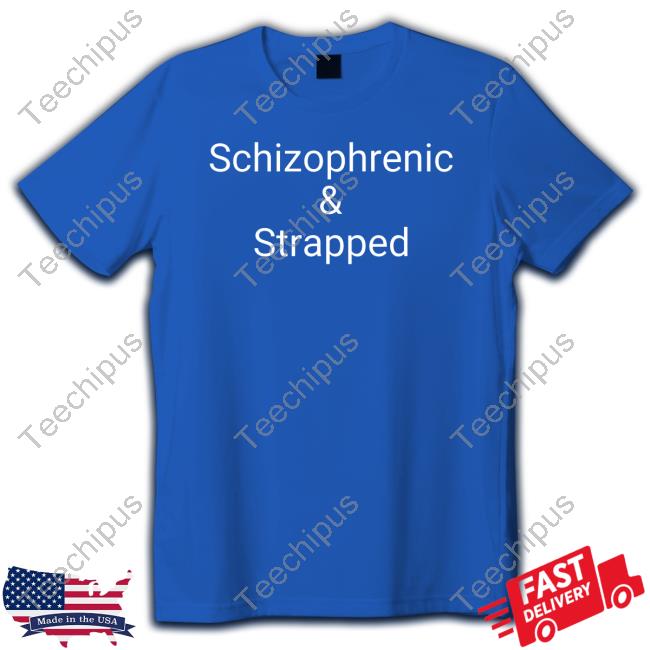 Nsfwcloth Clothing Schizophrenia & Striped T Shirt