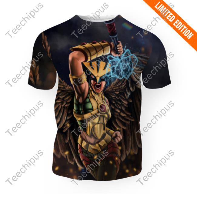 Hawkgirl By 1314 3D Hoodie