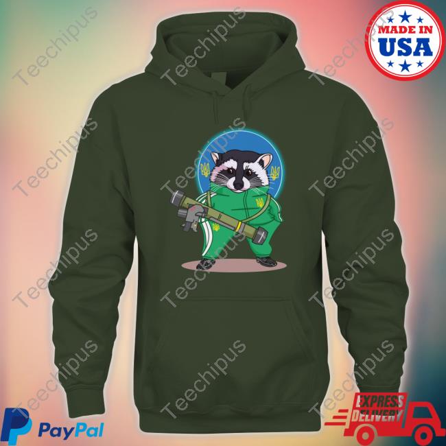 Saintjavelin Merch Saint Javelin X Kherson Raccoon New Shirt