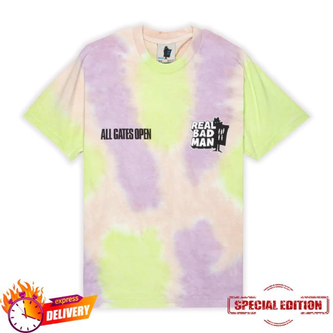 Trending Real Bad Man All Gates Open t-shirt, hoodie, tank top, sweater and long sleeve t-shirt (Algae)
