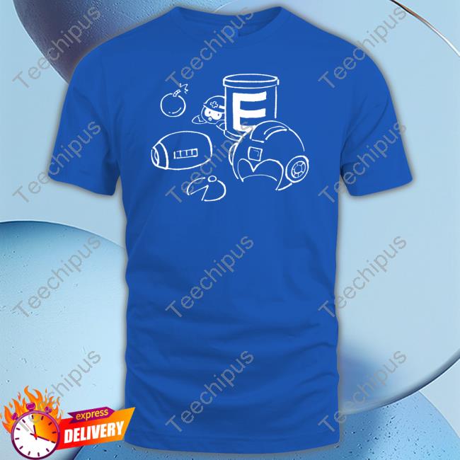 Capcom Usa Mega Man Line Art Tee Shirt