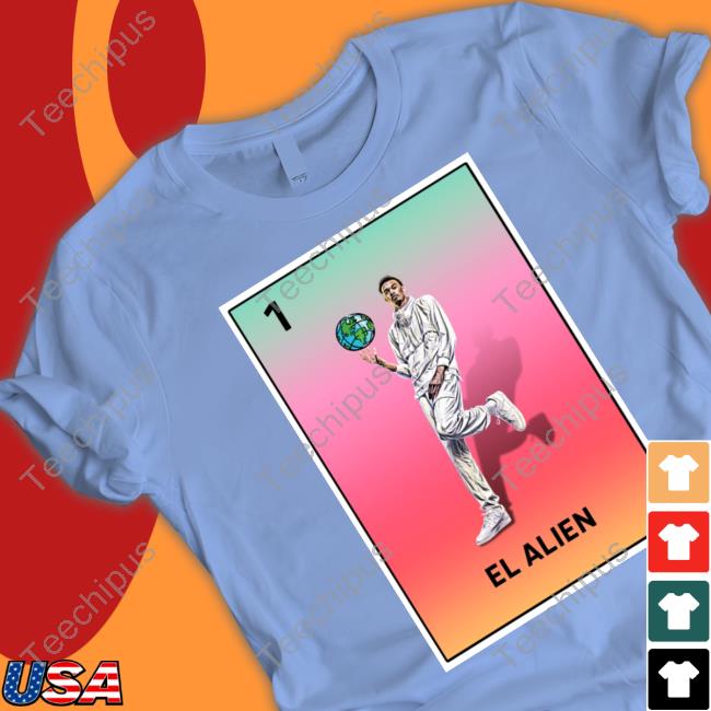 Bexar County Social Apparel Store Loteria De San Antonio El Alien Sweatshirt