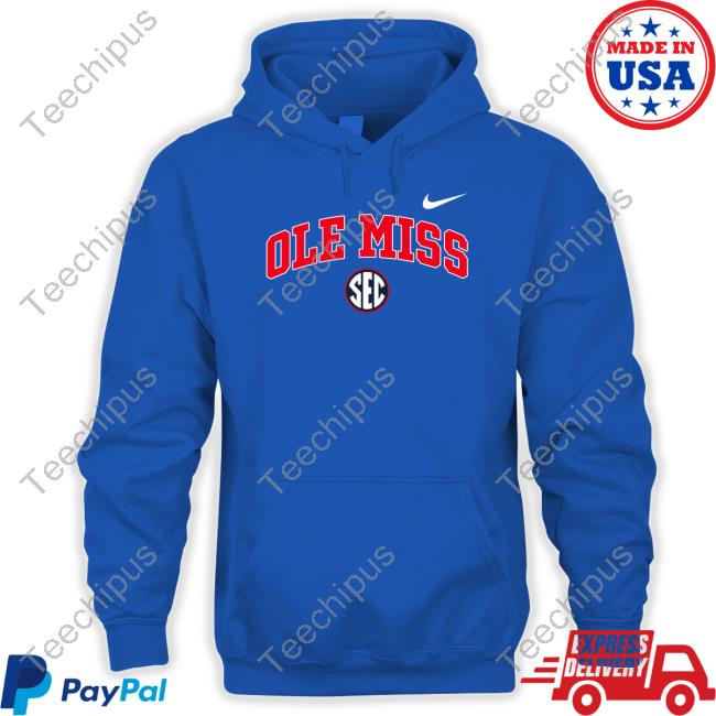 Ole Miss Sec Hoodie Sweatshirt