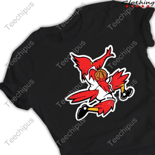 Peyton Siva Wearing Dunking Bird T Shirts