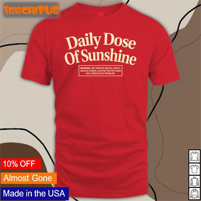 Our Seasns Merch Daily Dose Of Sunshine Hoodie