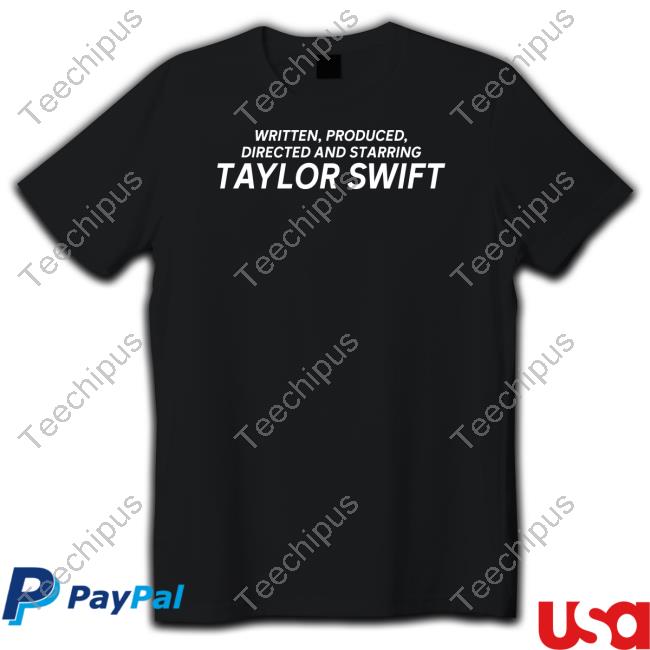 The Swift Society Written Produced Directed And Starring Taylor Swift Long Sleeve T Shirt