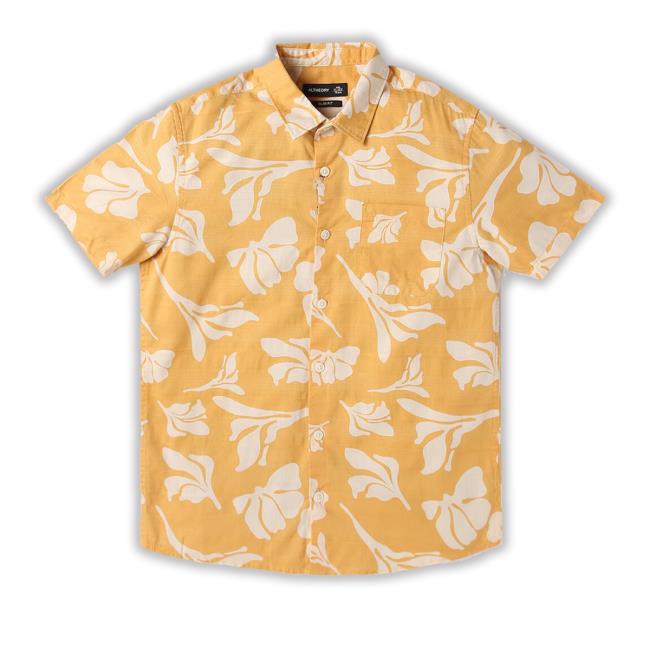 Ajio Merch Altheory Half-Sleeve Hawaiian Classic Shirt