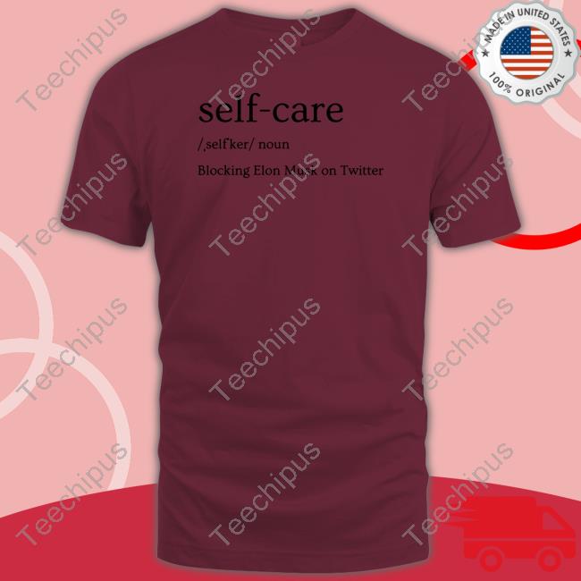 Self-Care Blocking Elon Musk On Twitter Sweatshirt