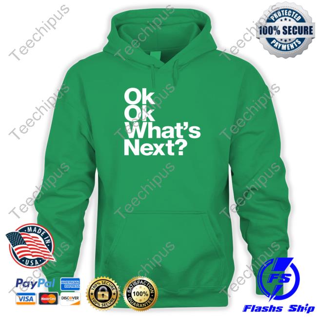 Josh Malina Ok Ok What's Next Hooded Sweatshirt