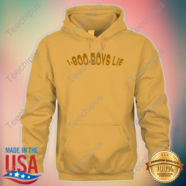 Ariana Wearing 1-800-Boys-Lie Long Sleeve Tee