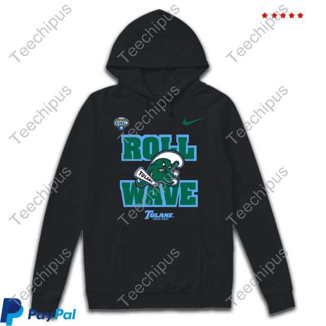 Goodyear Cotton Bowl Classic Roll Wave Tulane Green Wave Tee