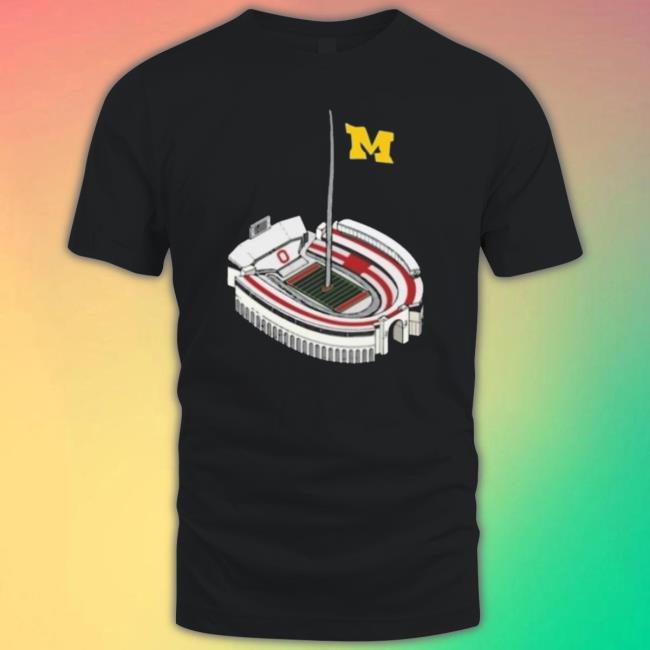 Michigan Wolverines Flag Pitch 2022 Shirt