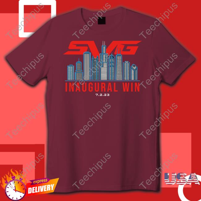 Svg Inaugural Win 7-2-23 T Shirt