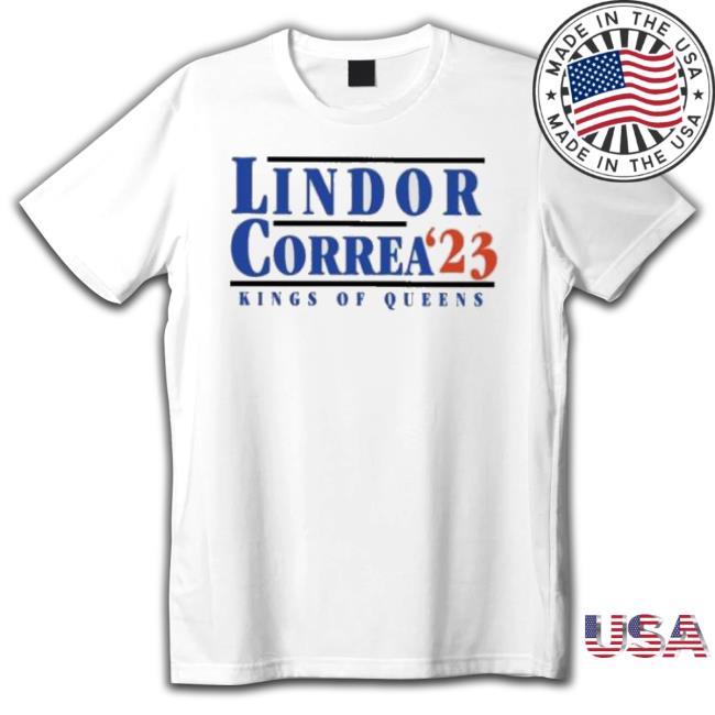 Lindor Correa 23 Kings Of Queens Long Sleeve Shirt Lindor Correa 23 Kings Of Queens Tee Shirt