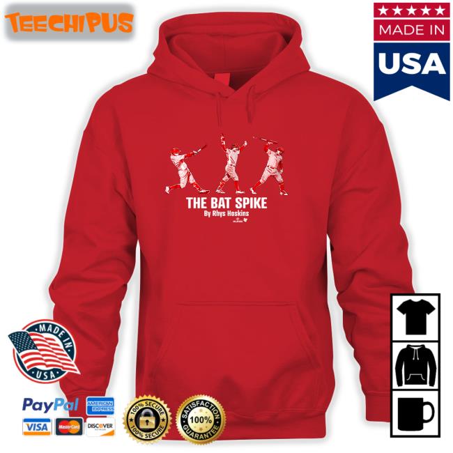 Breakingt Store Rhys Hoskins The Bat Spike Shirt