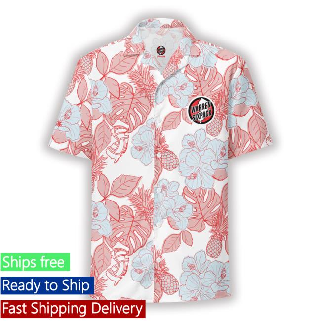 Warren Sixpack Pina Aloha Hawaiian Sweatshirt