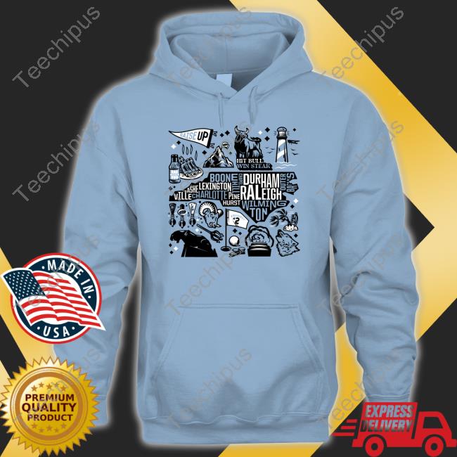 Boone Lexington Charlotte Durham Raleigh Wilmington Sweatshirt