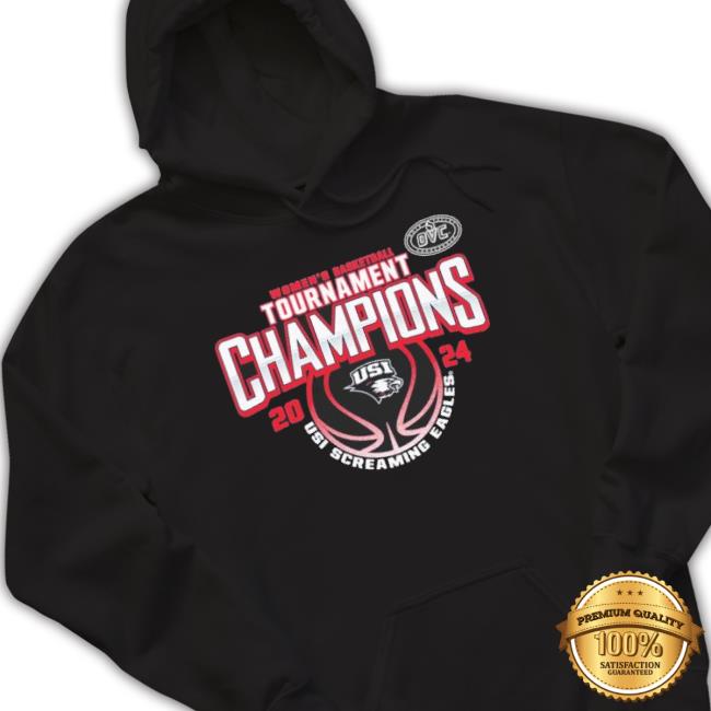 Trending Official Southern Indiana Screaming Eagles 2024 Ovc Women’S Basketball Conference Tournament Champions Long Sleeve Tee
