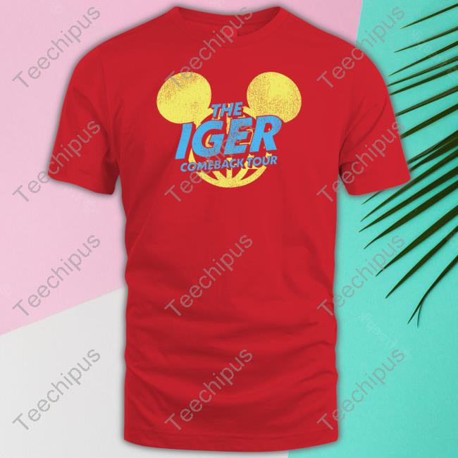 The Iger Comeback Tour Long Sleeve T Shirt The Lost Bros Store