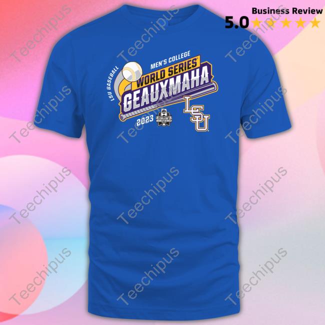 Shopncaasports Lsu Tigers 2023 Ncaa Men's Baseball College World Series Tee Shirt