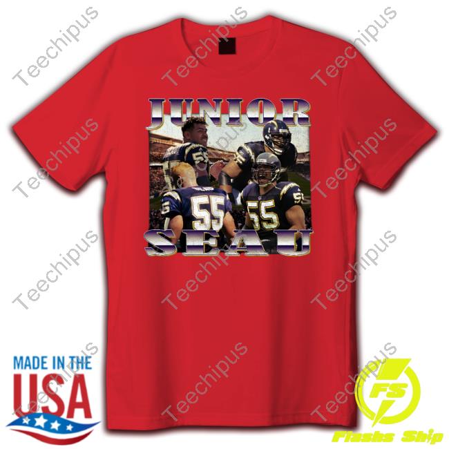 Junior Seau Shirt Fanessah Los Angeles Chargers Los Angeles Chargers Junior Seau Shirt Fanessah