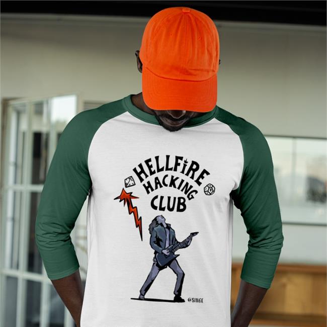 Hellfire Hacking Club Shirt Dominic White Hellfire Hacking Club Tee Singe