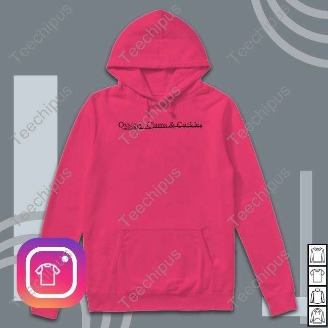 Oyster Clams And Cockles Sweatshirt Underline Or Cross Out T Shirt
