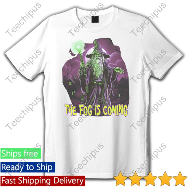 Craggyscorner Wizard The Fog Is Coming T-Shirt