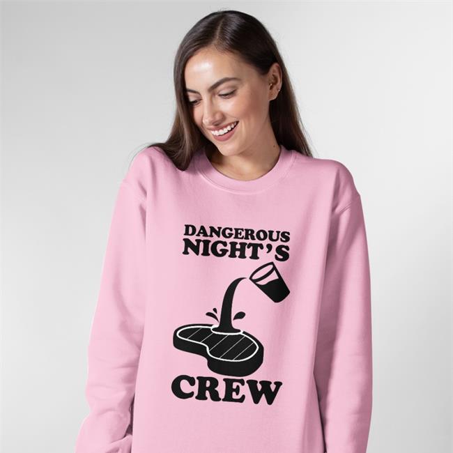 Dangerous Night's Crew Shirts Grey