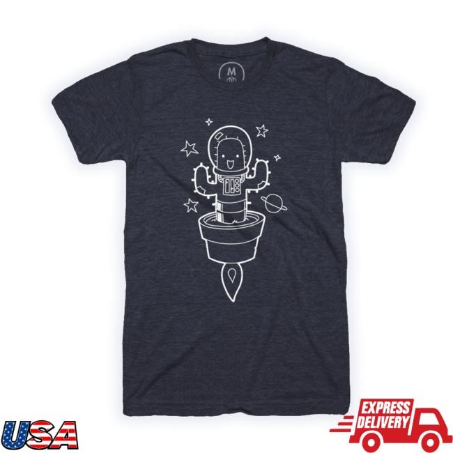 Trending Cottonbureau Store Space Cactus Funny Shirt