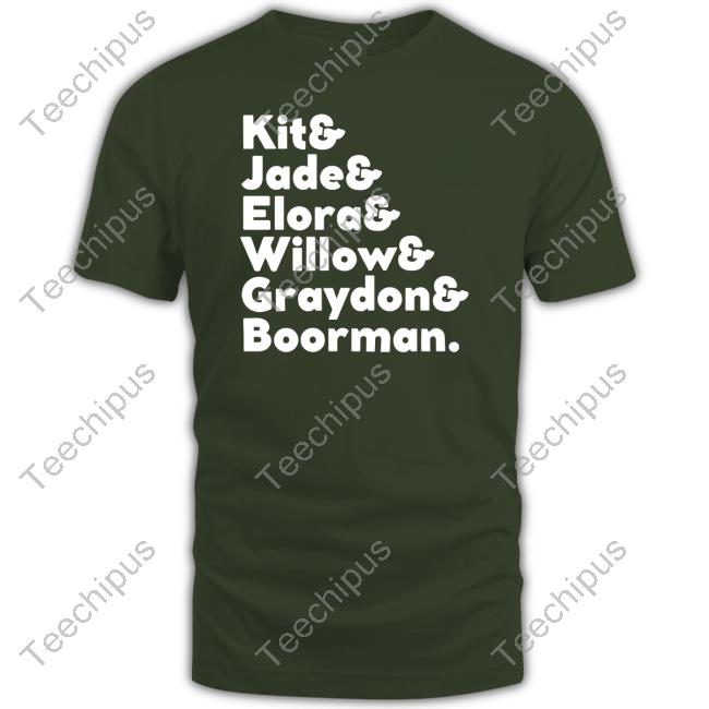 Official Kit & Jade & Elora & Willow & Graydon & Boorman Crewneck Sweatshirt