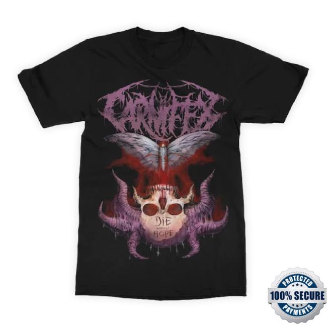 Trending Indie Merch Store Carnifex "Dwh Skull" Hoodie Sweatshirt Indiemerchstore Shop