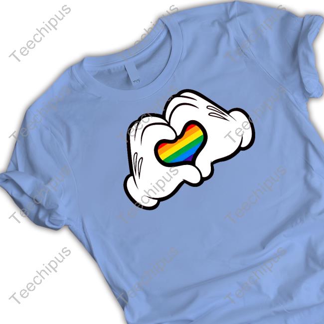 Mickey Heart Hand Pride Official Shirt Mickey Heart Hand Pride Shirt
