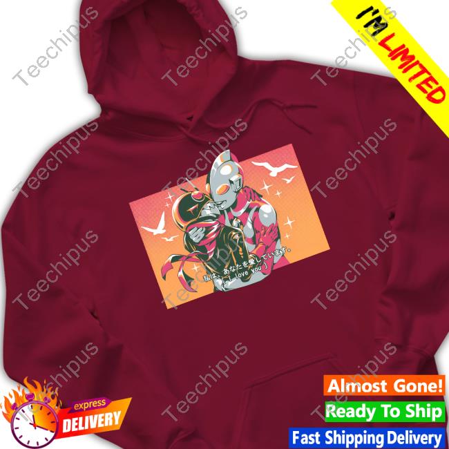 Tokuswag Tokusatsu I Love You Sweatshirt Ilustrata Tokusatsu I Love You Hoodie