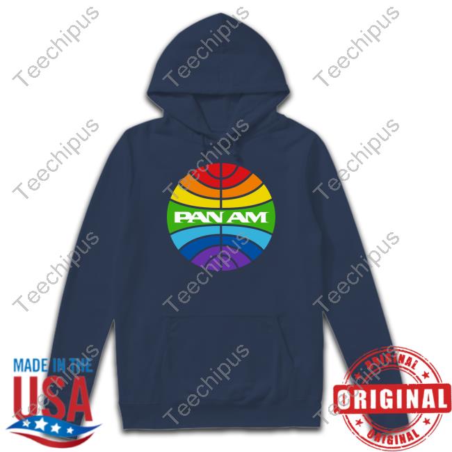 Airportag Store Pan Am Logo Rainbow Tank Top