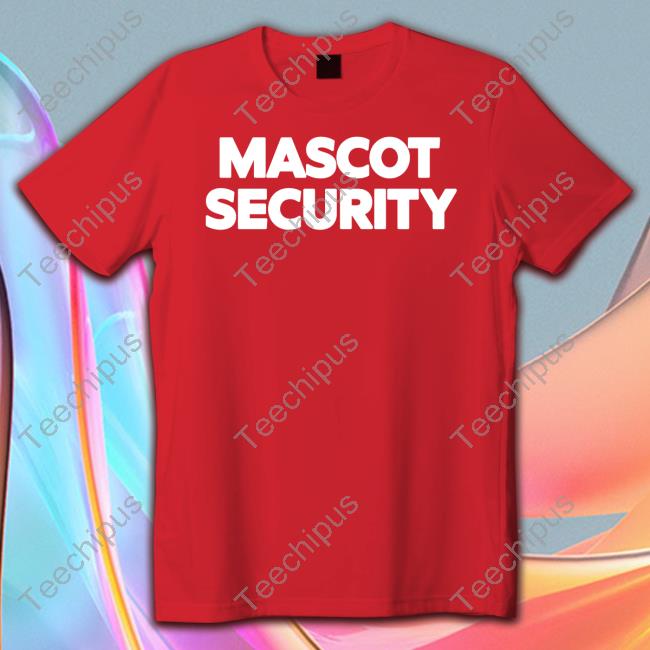 Blooper Mascot Security T Shirt