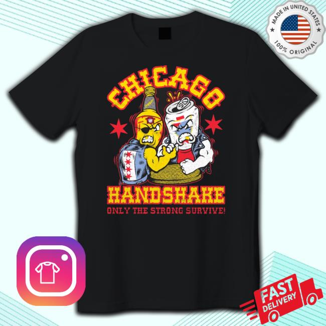 Trending Old Style Beer Store Chicago Handshake t-shirt, hoodie, tank top, sweater and long sleeve t-shirt